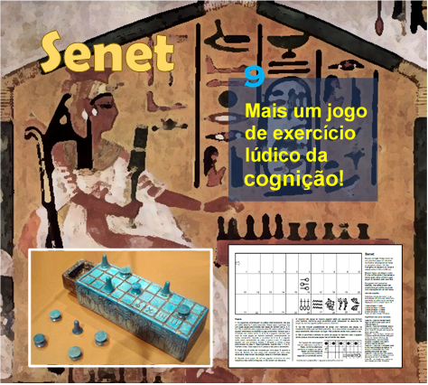 Senet é um dos jogos de tabuleiro mais antigos conhecidos, 3.500