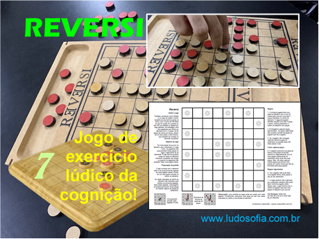 Reversi e as peças que mudam de cor durante o jogo