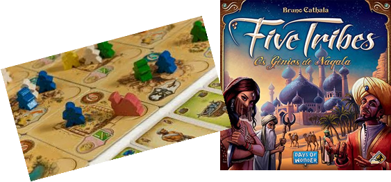 E aí, tem jogo? - A sua página sobre jogos de tabuleiro moderno.: Five  Tribes