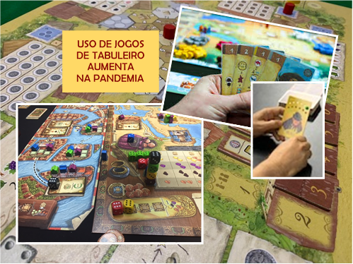 Jogos de tabuleiro são alternativa de entretenimento e diversão em família,  durante a pandemia