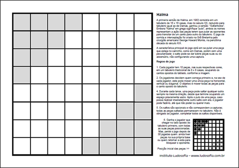 BrainKing - Regras do jogo (Damas Anglo-Americanas)