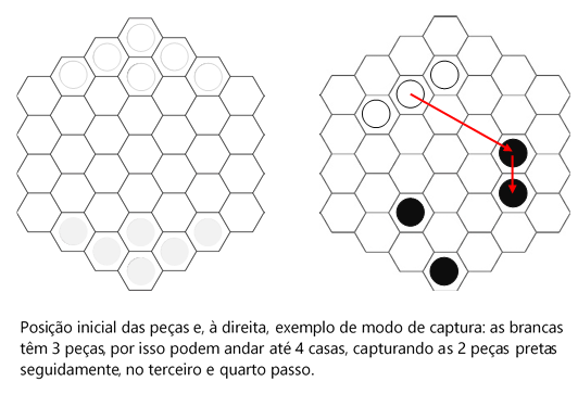 Halma, jogo de tabuleiro que virou uma corrida de gafanhotos