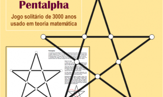 Pentalpha, um jogo de 3 mil anos que serve à teoria matemática dos grafos