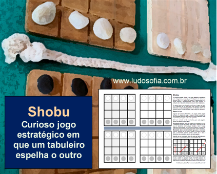 Shobu, jogo estratégico cujas ações ocorrem em tabuleiros paralelos