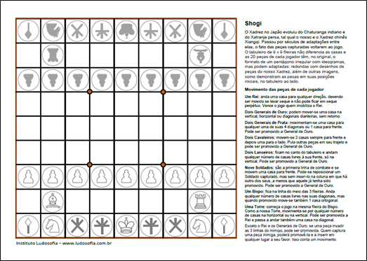 Regras Shogi v3 - Xadrez