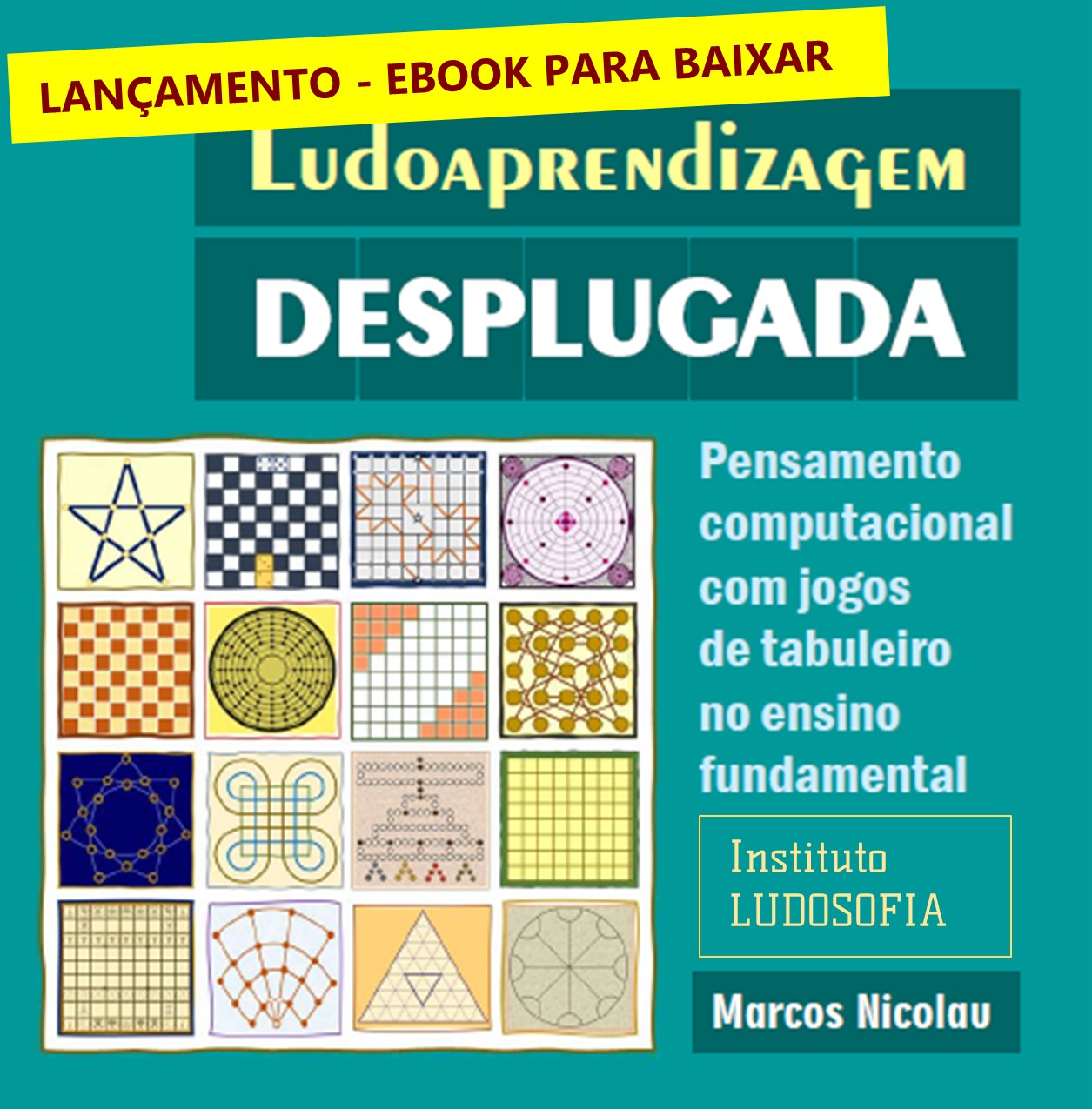 Baixe o livro: Pensamento computacional com jogos de tabuleiro para crianças