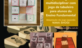 Oficina de aprendizagem multidisciplinar com jogo de tabuleiro Nana Shogi
